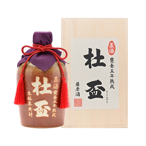 甕壷五年熟成 杜盃 　木箱・布袋付　36度　720ml