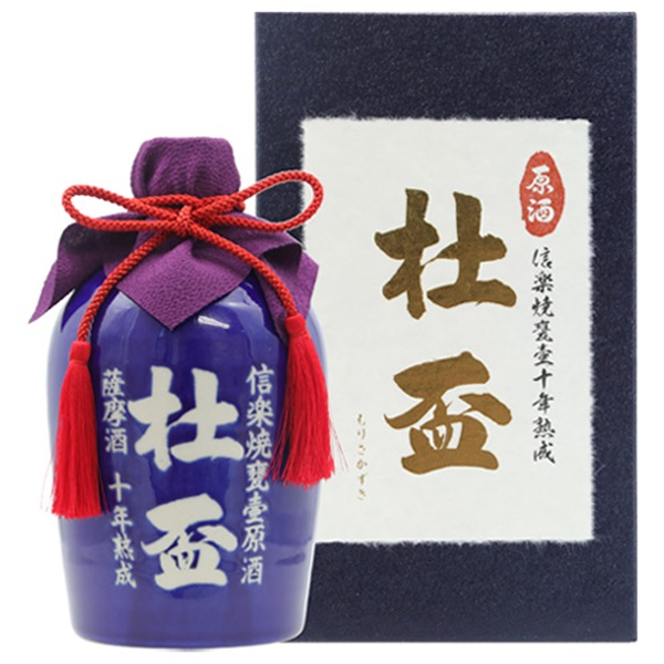 甕壷十年熟成 杜盃　ギフト箱・布袋付　36度　720ml 
