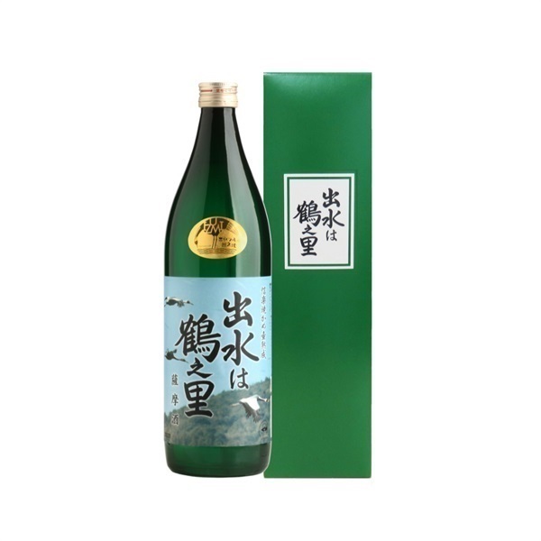 出水は鶴之里　化粧箱付　25度　900ml