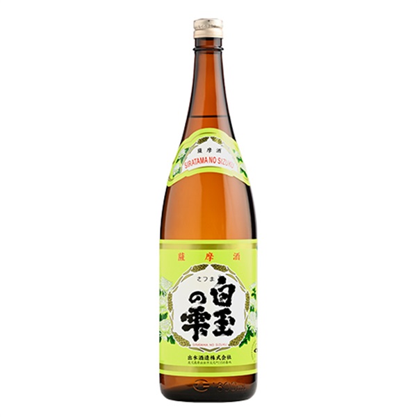 白玉の雫　25度　1800ml